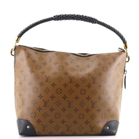 LOUIS VUITTON Reverse Monogram Triangle Softy